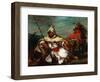 Soldier of the Moroccan Imperial Guard, 1845-Eugene Delacroix-Framed Giclee Print