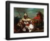 Soldier of the Moroccan Imperial Guard, 1845-Eugene Delacroix-Framed Giclee Print