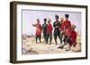 Soldier of the Rajputana Infantry, Illustration from 'Armies of India' by Major G.F. MacMunn,…-Alfred Crowdy Lovett-Framed Giclee Print