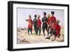 Soldier of the Rajputana Infantry, Illustration from 'Armies of India' by Major G.F. MacMunn,…-Alfred Crowdy Lovett-Framed Giclee Print