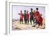 Soldier of the Rajputana Infantry, Illustration from 'Armies of India' by Major G.F. MacMunn,…-Alfred Crowdy Lovett-Framed Giclee Print