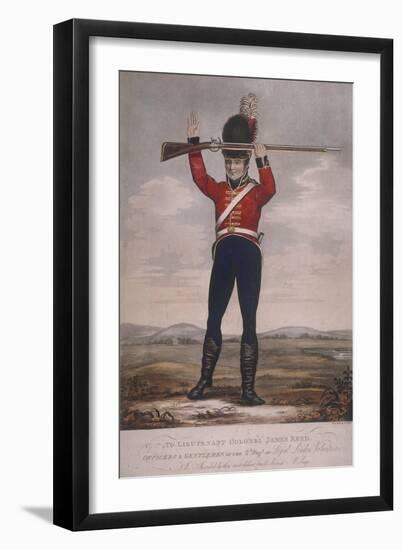 Soldier of the Second Regiment of Loyal London Volunteers, C1800-R Page-Framed Giclee Print