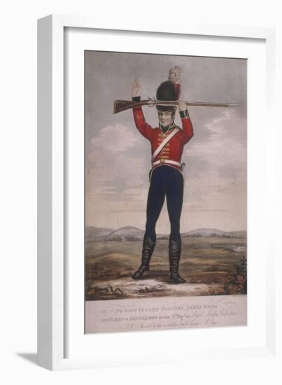 Soldier of the Second Regiment of Loyal London Volunteers, C1800-R Page-Framed Giclee Print