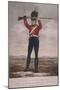 Soldier of the Second Regiment of Loyal London Volunteers, C1800-R Page-Mounted Giclee Print