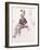 Soldier on Horseback (W/C, Pen and Ink)-Eugene-Louis Lami-Framed Giclee Print