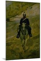 Soldier on Horseback-Giovanni Fattori-Mounted Art Print