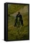Soldier on Horseback-Giovanni Fattori-Framed Stretched Canvas