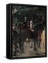 Soldier on Horseback-Michelle da Verona-Framed Stretched Canvas