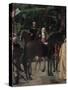 Soldier on Horseback-Michelle da Verona-Stretched Canvas