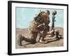 Soldier’s Cross-Geno Peoples-Framed Giclee Print