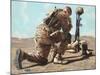 Soldier’s Cross-Geno Peoples-Mounted Giclee Print
