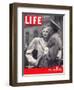 Soldier's Farewell, April 19, 1943-Alfred Eisenstaedt-Framed Photographic Print