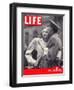 Soldier's Farewell, April 19, 1943-Alfred Eisenstaedt-Framed Photographic Print