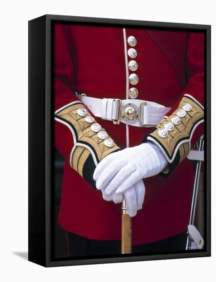 Soldier's Uniform, London, England-Rex Butcher-Framed Stretched Canvas