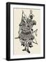 Soldier: Samurai-Totoya Hokkei-Framed Giclee Print