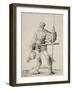 Soldier with a Lance, 1514-Urs Graf-Framed Giclee Print