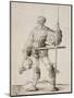 Soldier with a Lance, 1514-Urs Graf-Mounted Giclee Print