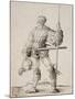 Soldier with a Lance, 1514-Urs Graf-Mounted Giclee Print