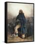 Soldier with a Spade, 1834 watercolor-Joseph-Louis-Hippolyte Bellange-Framed Stretched Canvas