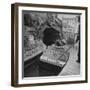 Soldier with Girl at an Amusement Park-Wallace Kirkland-Framed Photographic Print