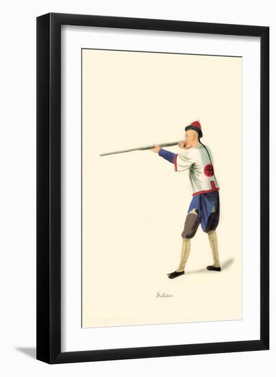 Soldier-George Henry Malon-Framed Art Print