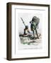 Soldiers, 1400 (1882-188)-Felix Henri Emmanuel Philippoteaux-Framed Giclee Print