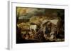 Soldiers Ambush a Cart and Passengers, Between 1600-1647-Sebastian Vrancx-Framed Giclee Print