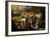 Soldiers Ambush a Cart and Passengers, Between 1600-1647-Sebastian Vrancx-Framed Giclee Print