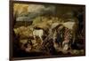 Soldiers Ambush a Cart and Passengers, Between 1600-1647-Sebastian Vrancx-Framed Giclee Print