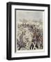 Soldiers Among the Ruins of Nicopolis-Felicien Baron De Myrbach-rheinfeld-Framed Giclee Print