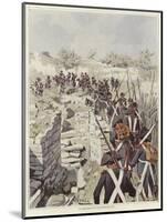 Soldiers Among the Ruins of Nicopolis-Felicien Baron De Myrbach-rheinfeld-Mounted Giclee Print