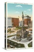 Soldiers and Sailors Monument, Cleveland, Ohio-null-Stretched Canvas