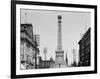 Soldiers and Sailors Monument during Construction in Indianapolis-null-Framed Photographic Print
