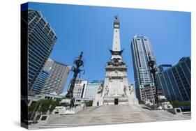 Soldiers' and Sailors' Monument, Indianapolis, Indiana, United States of America, North America-Michael Runkel-Stretched Canvas