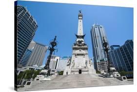 Soldiers' and Sailors' Monument, Indianapolis, Indiana, United States of America, North America-Michael Runkel-Stretched Canvas