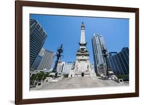 Soldiers' and Sailors' Monument, Indianapolis, Indiana, United States of America, North America-Michael Runkel-Framed Photographic Print