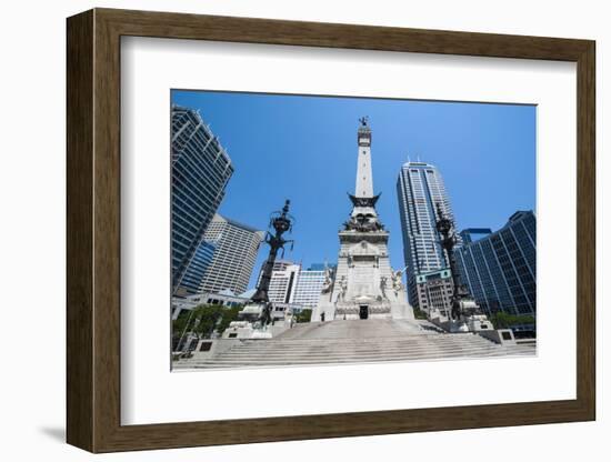 Soldiers' and Sailors' Monument, Indianapolis, Indiana, United States of America, North America-Michael Runkel-Framed Photographic Print