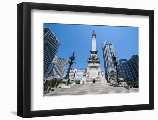 Soldiers' and Sailors' Monument, Indianapolis, Indiana, United States of America, North America-Michael Runkel-Framed Photographic Print