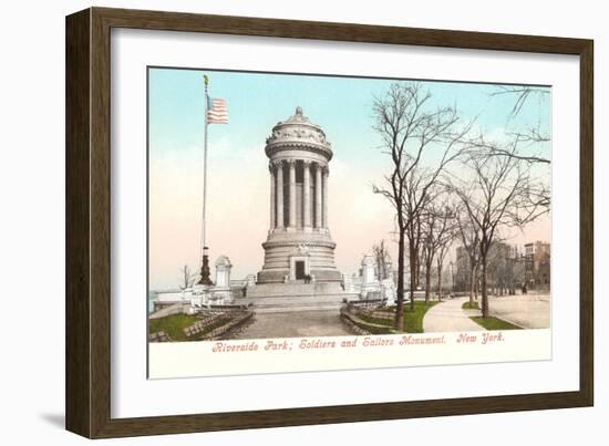 Soldiers and Sailors Monument-null-Framed Art Print