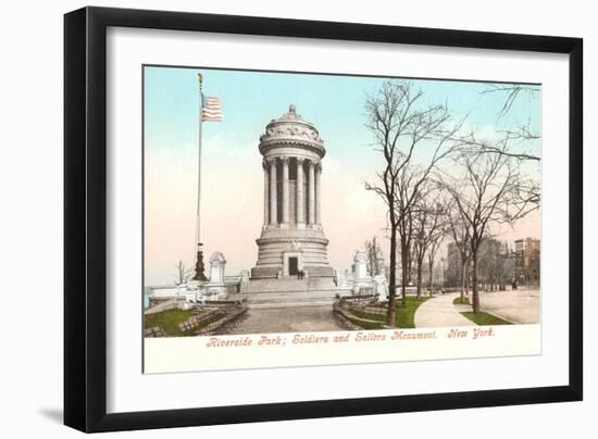 Soldiers and Sailors Monument-null-Framed Art Print