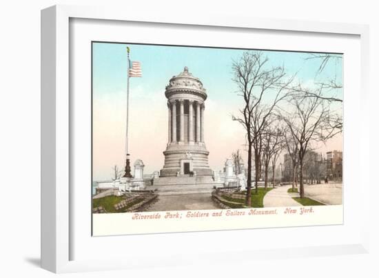 Soldiers and Sailors Monument-null-Framed Art Print