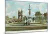 Soldiers Arch, Corning Fountain, Hartford, Connecticut-null-Mounted Art Print