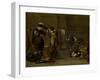 Soldiers Arming Themselves, Mid 1630S-Jacob Duck-Framed Giclee Print