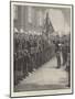 Soldiers at Berlin Taking the Oath of Allegiance to the New German Emperor-William Heysham Overend-Mounted Giclee Print