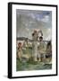 Soldiers at the Camp (Soldati Al Campo)-Demetrio Cosola-Framed Giclee Print