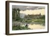 Soldiers at the Edge of the River, 19th-Early 20th Century-Etienne Prosper Berne-bellecour-Framed Giclee Print