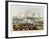 Soldiers at the English Invasion-null-Framed Giclee Print