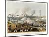 Soldiers at the English Invasion-null-Mounted Giclee Print