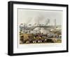 Soldiers at the English Invasion-null-Framed Giclee Print