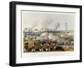 Soldiers at the English Invasion-null-Framed Giclee Print